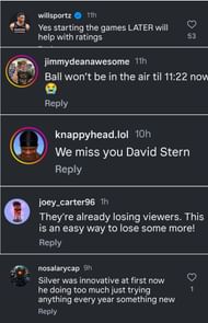 Fans react to the NBA's changed tipoff time
